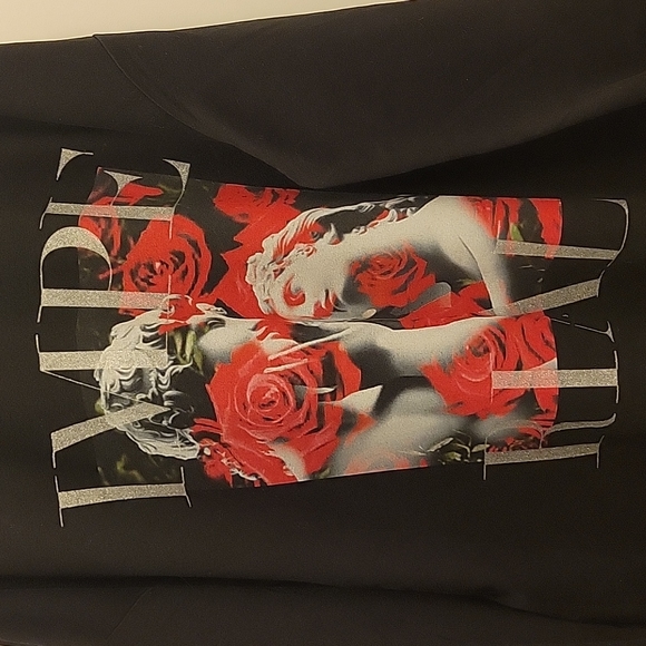 MASKA Imperial Collection NWT, Teashirt dress , Black Red, Size Large, - Picture 7 of 11